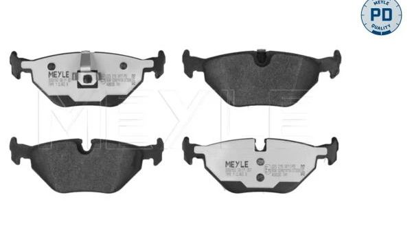 Brake Pad Set, disc brake MEYLE-PD (Meyle)