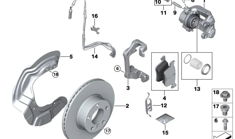 [11.8116-0206.1] Spring, brake caliper (ATE)