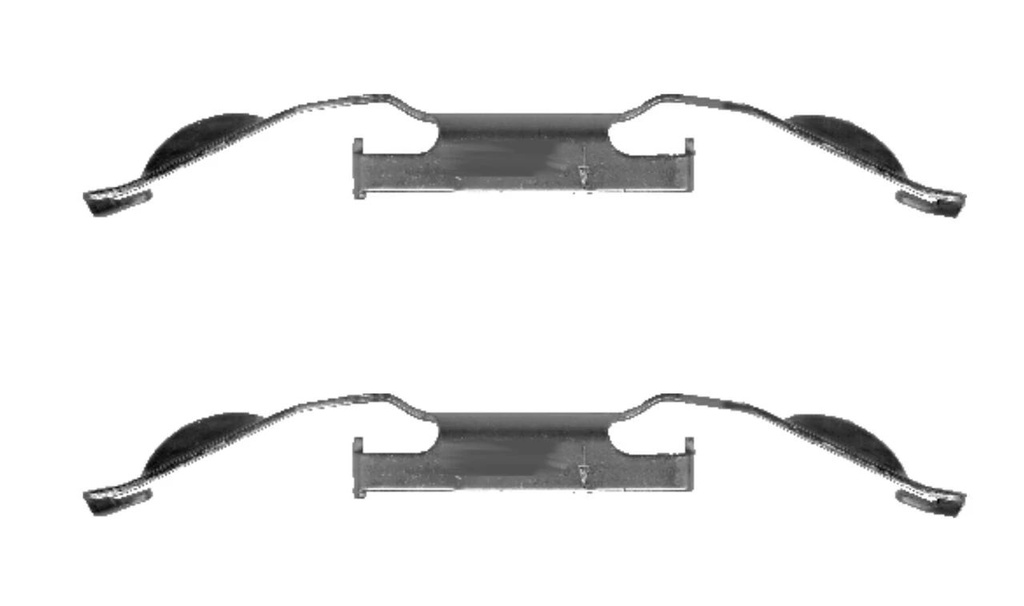 Kit d'accessoires, plaquettes de frein (Bosch)