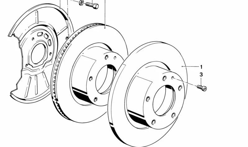 Bremsscheibe (ATE PowerDisc) (ATE)