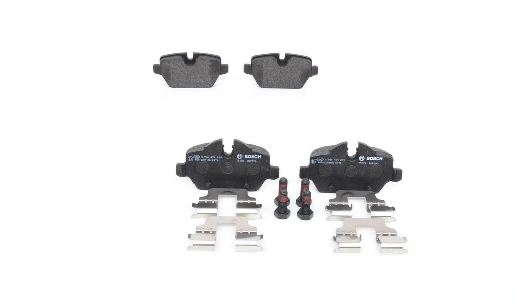 Brake Pad Set, disc brake (Bosch)