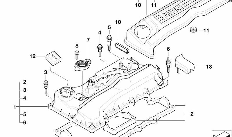 Cylinder Head Cover (Elring)